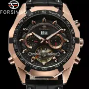 FORSINING Tourbillon Automatic Mechanical Men Wristwatch