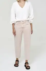 NWT Citizens of Humanity Marlee Relaxed Taper Jean in Cactus Bloom size 29