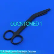 Lister Bandage Scissor 5.5" Full Black Colormed Inst