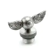 Wannabe Choppers Fuel Cap Flying Eyeball Aluminium For Harley-Davidson 83-95