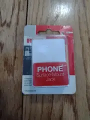 Phone Surface-Mount Jack RCA TP266WHR - NEW!