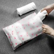 Cloth Organizer Travel Waterproof Flamingo Storage Pouch Plastic Bag Zip Lock
