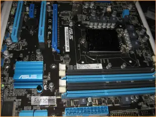 JULE 3C會社-華碩ASUS P7H55-M H55 晶片/DDR3/Turbo Key/良品/CM5575 主機板