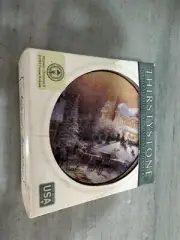 Thirstystone VICTORIAN CHRISTMAS II Sandstone Coasters And Holder Set of 4