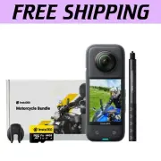 Ultimate X3 5.7K Motorcycle Camera Kit - Waterproof & Stabilization Features