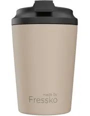 [Made by Fressko] Reusable Cup | Camino | Oat | Stainless Steel | 340ml/12oz