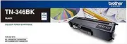 brother Genuine TN346BK Black Toner Cartridge, Up to 4000 Pages (TN-346BK) for Use with: HL-L8250CDN, HL-L8350CDW, MFC-L8600CDW, MFC-L8850CDW