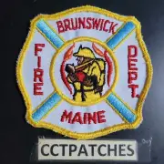 BRUNSWICK, MAINE FIRE DEPARTMENT PATCH