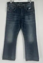 NWT Silver Grayson Relaxed Fit Bootcut Leg Jeans Indigo 34x30