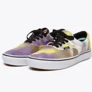 Vans confycush era purple blotched velvet sneaker woman size 9.5 blotched new