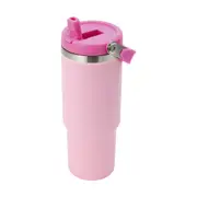 840ml Pink Tumbler with Top Handle