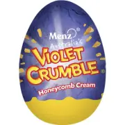 Violet Crumble Honeycomb Creme Egg Chocolate Easter Egg 36g X 6 Eggs