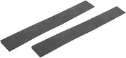 Ipetboom 2pcs Home Threshold Ramps Sturdy Rubber Climbing Mats for Robots Easy Clean Anti-Slip DIY Installation