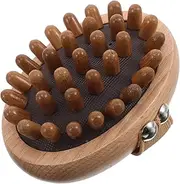 HAMPPLIES Wooden Scalp Comb for Men and Hair Brush Lightweight and Compact Design for Go Styling present Occasion