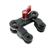 For GoPro13 DJI Osmo Action Dual Action Arm Activity Mount Head Magic Pivot 360°