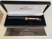 Day-Timers Matterhorn Convertible Fountain Pen Gold Plated Iridium Point New