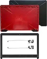 New Plastic Version Compatible for Asus FX80 FX80G FX80GD Fx504 FX504G FX504GD FX504GE Rear Lid TOP Case Laptop LCD Back Cover/Front Bezel (Color : Black A B and H)