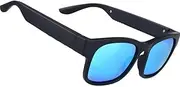 Bluetooth Audio Smart Glasses, Interchangeable Frames, Open Ear Surround Sound, Polarized Lenses, Clear Calls, Voice Control, App(E)