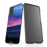 For Samsung Galaxy S20+ Plus Case Armour Cover, Sunset at the Beach