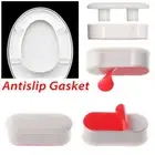 Increase The Height Cushioning Pads Antislip Gasket Toilet Seat Sticker Bumper