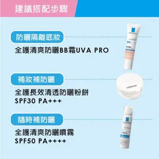 La Roche-Posay 理膚寶水 全護清爽防曬BB霜 01自然色30ml【美十樂藥妝保健】