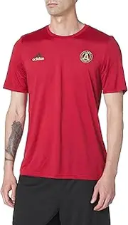 [adidas] Men's Atlanta United Fc Short Sleeve Pre-Game T-Shirt