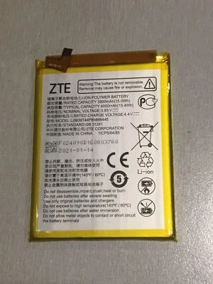 Genuine ZTE A72/A71 5G /Optus X Swift 5G... Li3839T44P8h866445 Battery