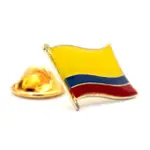 【A-ONE 匯旺】COLOMBIA 哥倫比亞國旗配飾 精美 國徽徽章 紀念飾品 國旗胸章 辨識 國徽別針
