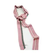 Korean Silk Neckerchiefs Striped Printing Extended Long Narrow Chiffon Neck Scarfs For Women Bags Hat Ribbon Belt Hair 5CMX200CM