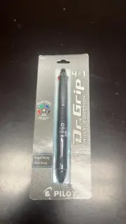 Pilot Dr. Grip 4+1 4 Color 0.7 mm Ballpoint Multi Pen & 0.5 mm Mechanical Pen...