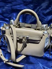 Michael Kors Hamilton Legacy Extra-Small Leather Belted CAMEL Crossbody Bag New