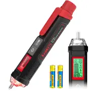 EU US Direct KAIWEETS HT100S Non-Contact Voltage Tester Pen Dual Range 12-1000V AC / 70-1000V AC CAT III 1000V IV 600V S