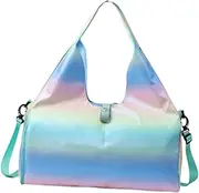 APLVFFZH Portable Tote Bag for Yoga Mat with Compartment for Shoes and Gym Use