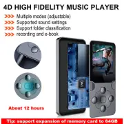 Portable MP3 Player MP4 Media FM Radio Recorder HIFI Sport Music Speakers US