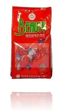 {台中水族} 福壽錦鯉魚飼料(5kg) --綠中粒 特價