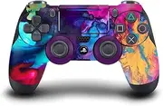 Official Mai Autumn Turquoise Wine Art Mix Vinyl Sticker Gaming Skin Decal Cover Compatible with Sony PlayStation 4 PS4 DualShock 4 Controller
