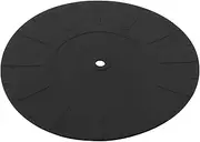 1Pc 170mm Turntable Platter Mat Gramophone Silicone Cushion Compatible with LP Vinyl Record Players Antistatic Cover and Reduces Noise Soft Pad