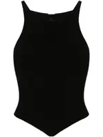 [Courreges] Courreges-Canotta In Maglia A Coste-Donna M