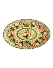 [Maxwell & Williams] Ceramica Salerno Oval Platter 40x26cm Peaches