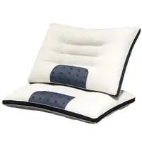 在飛比找ETMall東森購物網優惠-南極人全棉決明子枕頭單人蕎麥護頸椎枕助睡眠雙人枕芯一對裝家用