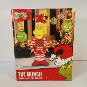 Grinch Grinchmas Shirt 5.5ft Tall Christmas Inflatable Gemmy