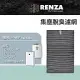 RENZA適用Sharp夏普FU-D30T FU-Z31T FU-Y30T FU-F30 FZ-E30XT 集塵脫臭濾網