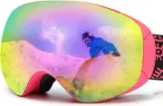 XCMAN Ski Snowboard Goggles UV Protection Anti Fog Snow Goggles for Men Women...
