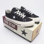 TIMELINE CONVERSE ONE STAR J VTG CANVAS 日潮復古經典23SS黑色帆布鞋