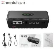 DC 5V9V12V Battery Backup UPS Uninterruptible Power Supply 8800mah/10400mah New