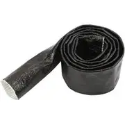 Aeroflow Aluminised Heat Sleeve 5/8"-1"Black Finish 1 Meter / 3 Ft - AF91-5001BLK