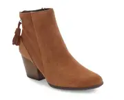 Paul Green Women's Jada Water Resistant Brown Suede Bootie N5628 Size 9.5 US