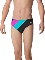 [Speedo] Men's Colorblock Solar Brief Swimsuit-