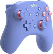 [PXN] 9607X Wireless Game Controller Gamepad with Vibration, Turbo Function, 6-Axis Gyro Motion Sensor, Compatible with Nintendo Switch, PC - Blue…