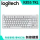 羅技 Signature K855 無線鍵盤 - 白